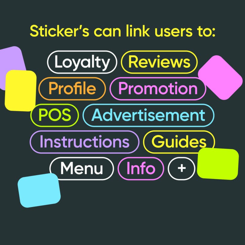 Sticker other potential use cases